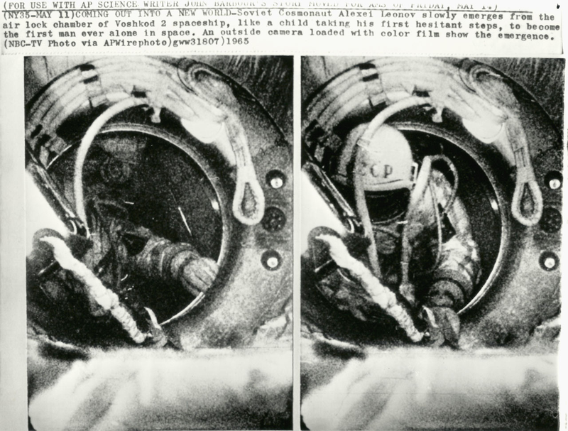 Illustration for article titled 50 Years Ago, The First Spacewalk Nearly Ended In Tragedy